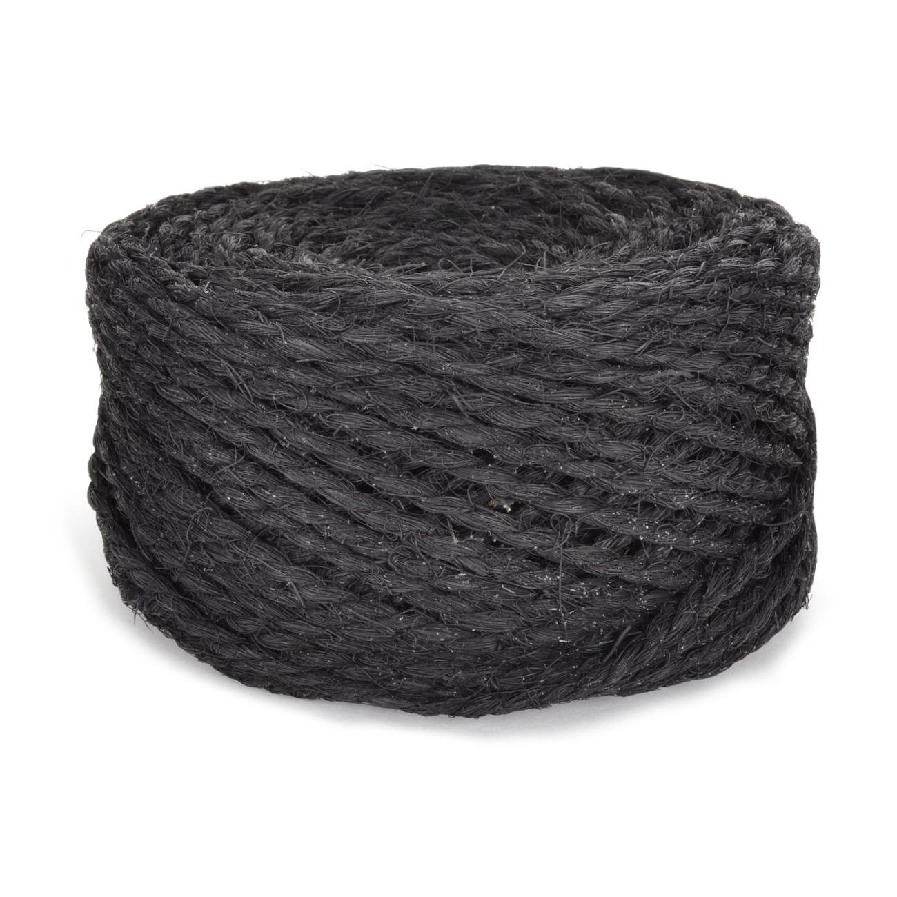 schwarzes Sisalband