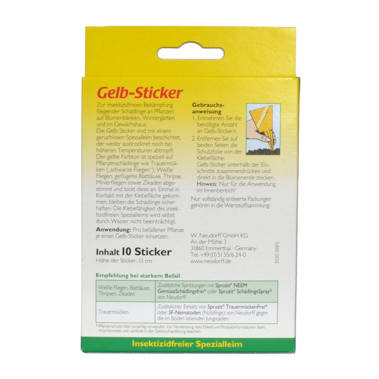 Gelb-Sticker