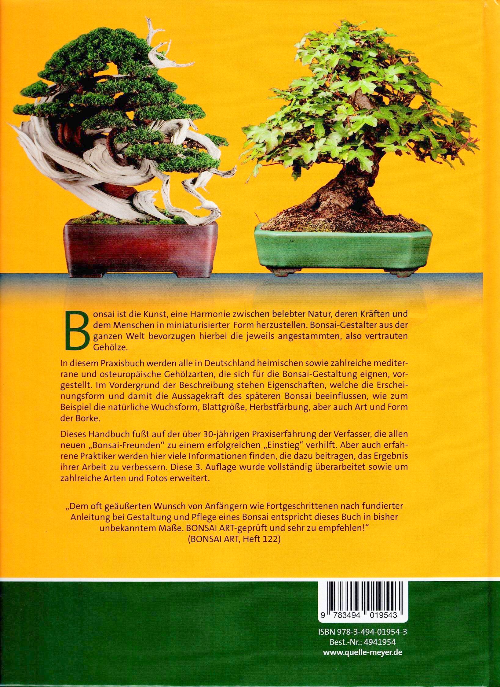 Bonsai - Gestalten mit heimischen Gehölzen