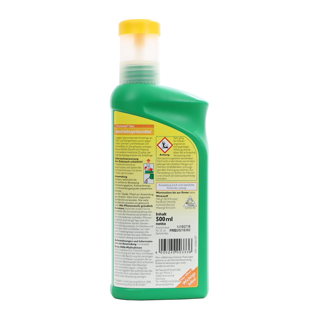 Promanal Neu Austriebsspritzmittel (Weißöl)