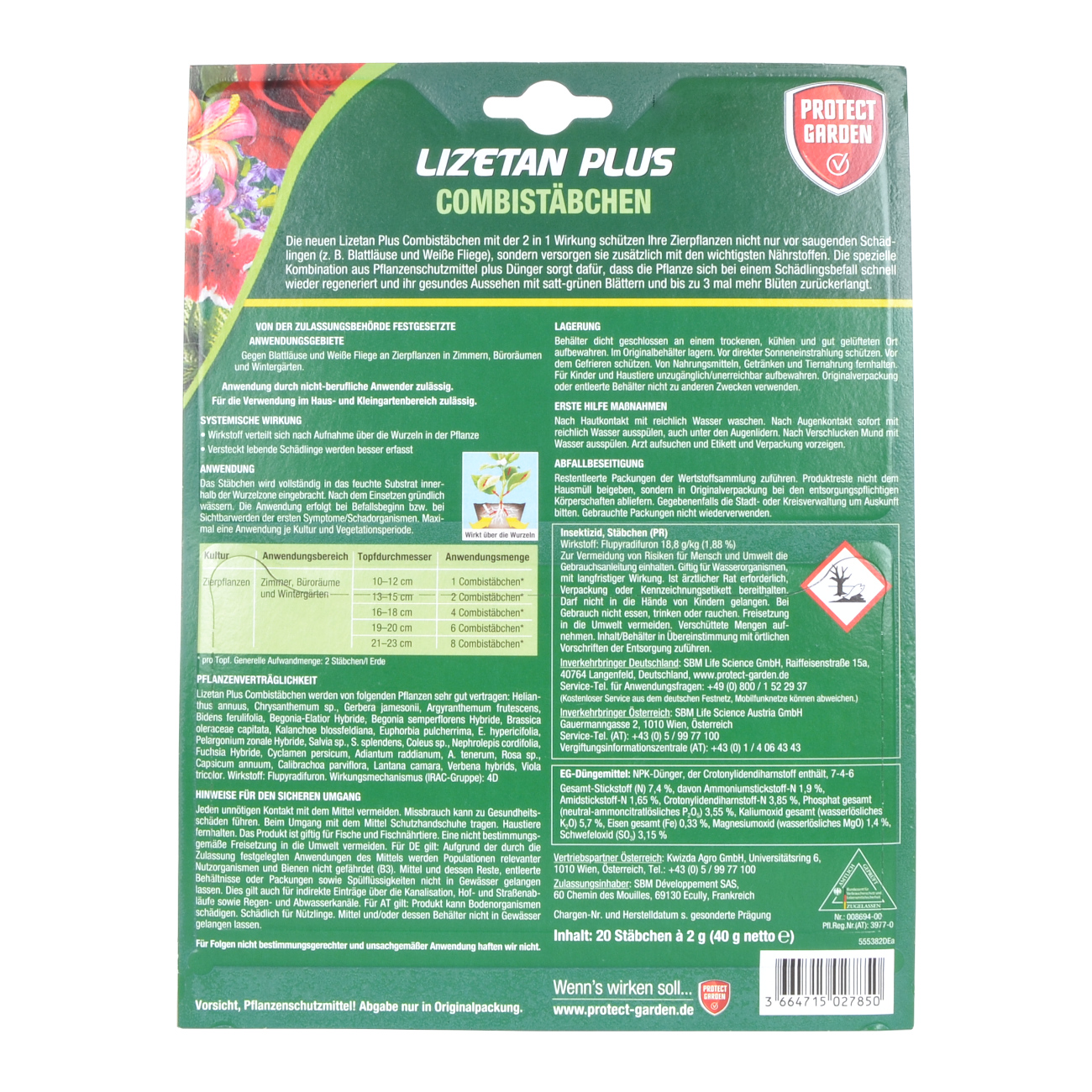 Lizetan Plus Combistäbchen